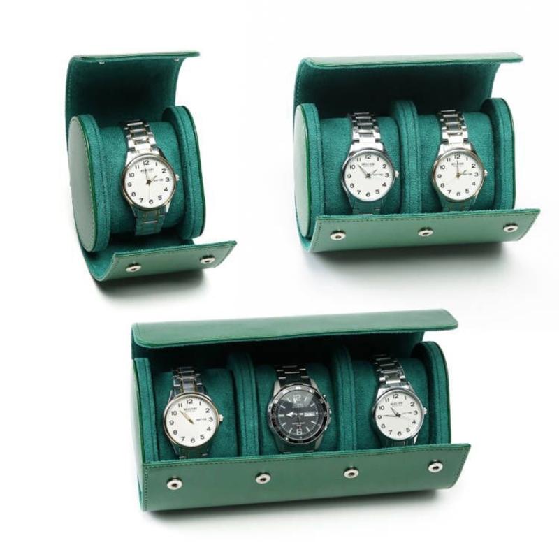 Watch Travel Cases Watch Box for Men 1/2/3 Slot Watch Roll Travel Case Organizer