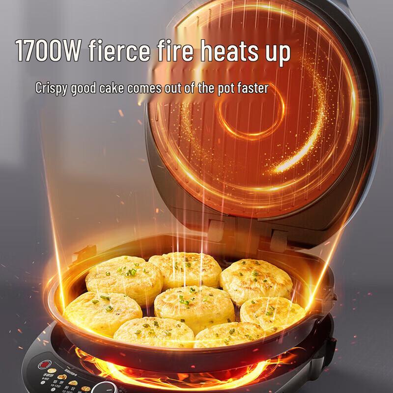 SUPOR Electric Pancake Maker with 31mm Adjustable Grill CN plug (adapter included)