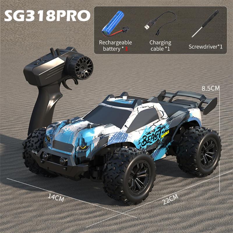 ZLL SG318PRO RC Car Racing 1/20 2.4GHz Drift High Speed SUV All Terrain Climbing Off Road Vehicles With Light Stunt Car Toy