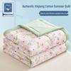 Xinjiang Cotton Summer Air Conditioning Quilt, Machine Washable Thin Quilt for Dormitory, Ideal for Students