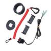 Engine Safety Lanyard Kill Stop Switch 19674A07 Stable Performance Lanyard Emergency Stop Switch for Mariner Outboard