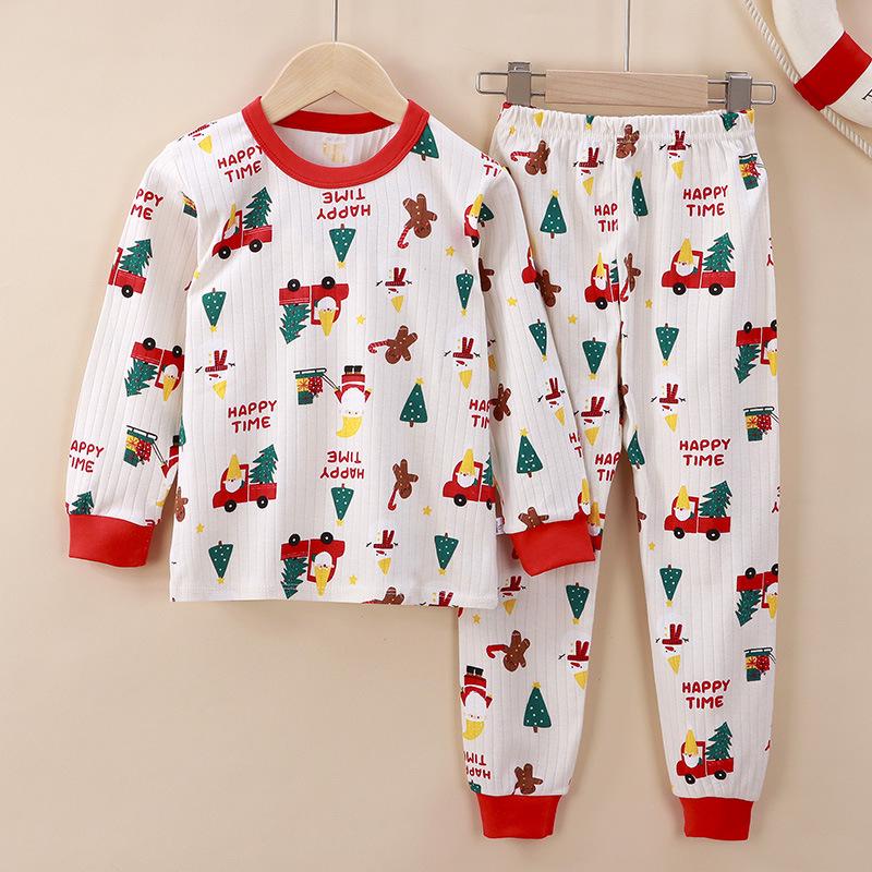 

Пижамные комплекты из чистого хлопка для мальчиков и девочек для детей и подростков - Осенняя коллекция 140 cm