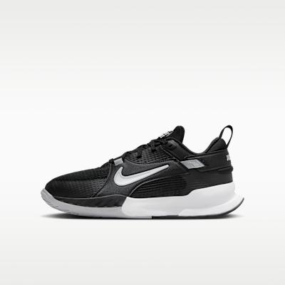 Nike Crosscourt GS Black Wolf Grey White 37.5