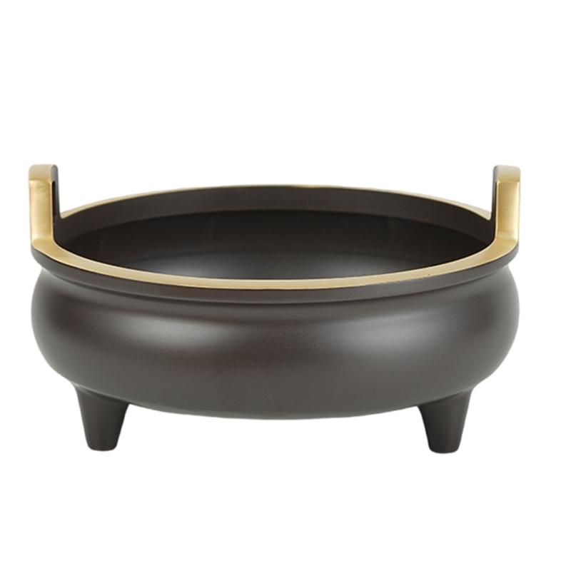 Traditional Brass Incenses Burners Incenses Holder for Spiritual Practices and Meditations Space Rusts resistant Censers