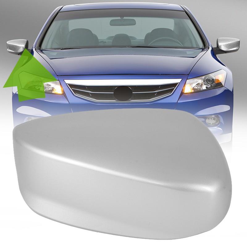 Right Side For 08-2013 Honda Accord Rearview Mirror Cover Cap Silver Replacement