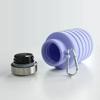 1PC 500ml Portable Silicone Water Bottle Retractable Folding Coffee Bottle Cups E Outdoor Travel Tools Collapsible Sport Bottles