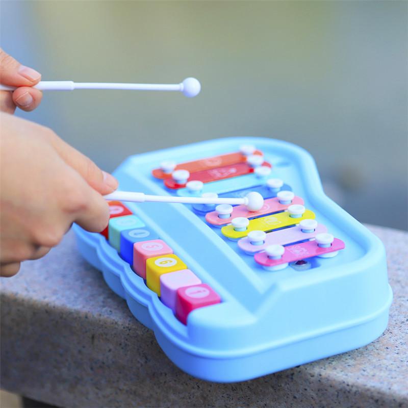 Children's Knock On Piano Environmental ABS Colorful Kid Music Educational Toy