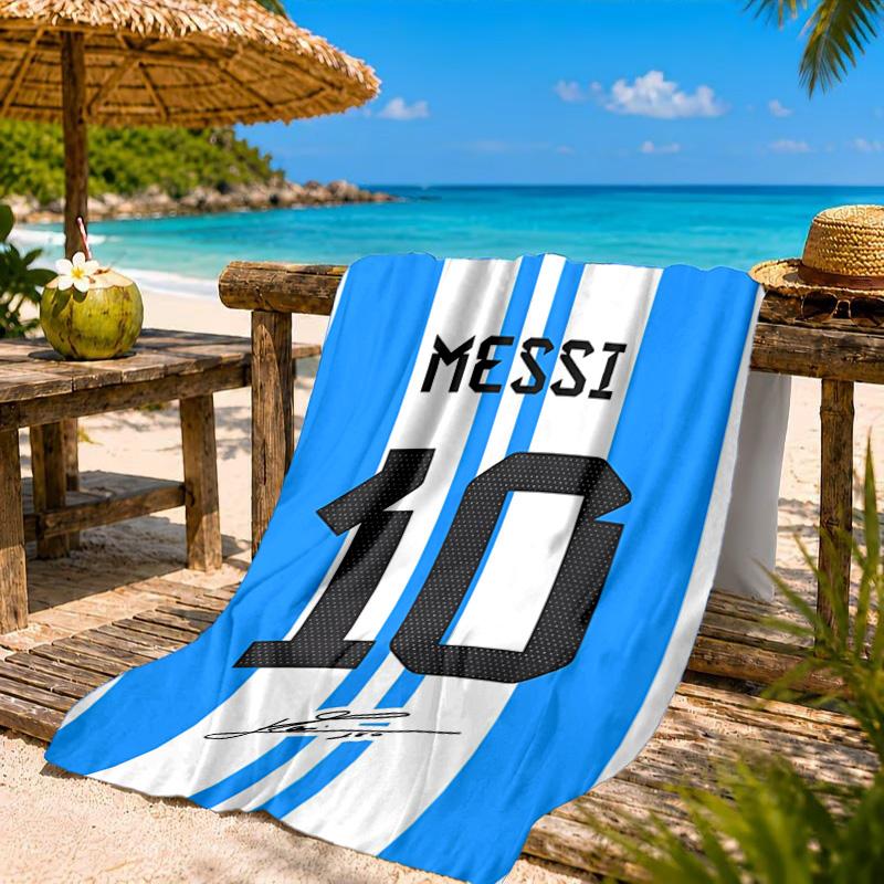 Number 10 Beach Towel, Quick-drying, Easy to Care for, Suitable for Both Fitness and Beach Vacations,Sports Essential