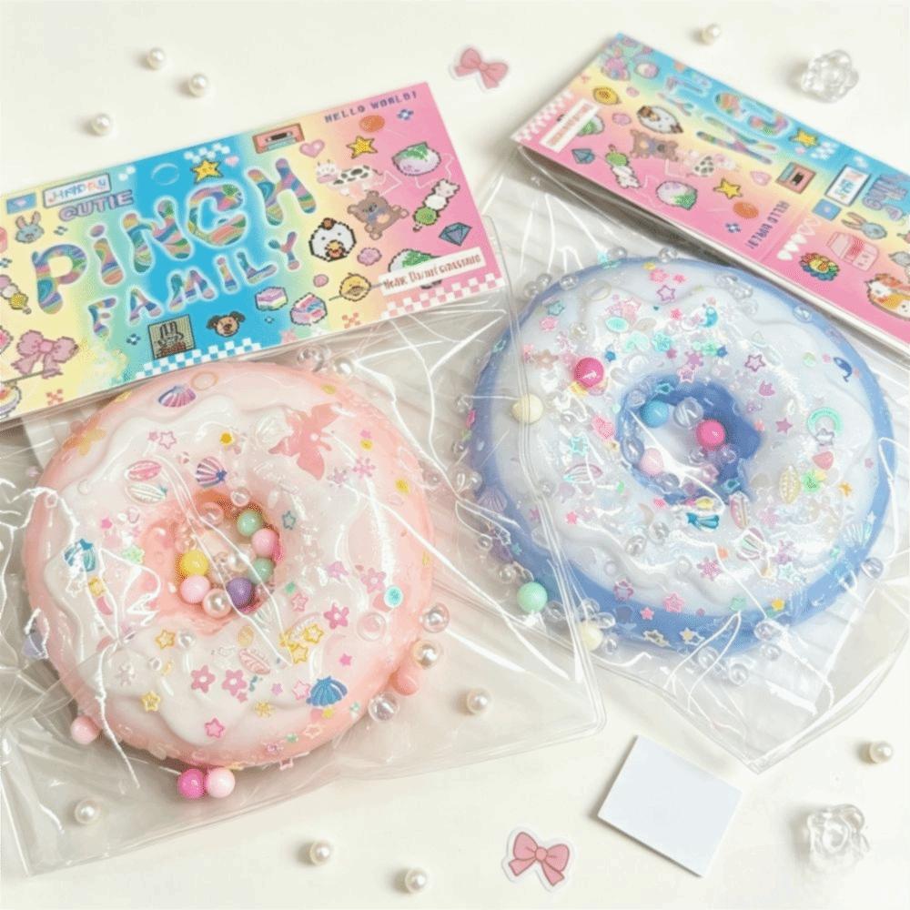 Slow Rising Reduce Pressure Toy Donut Kneading Toy Cute Squishy Toy Reduce Anxiety