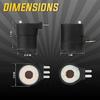 Dryer Coil for Exact Fit for/Maytag/Replace 12001349/14201336/14201452/14202750/14205025/14210032