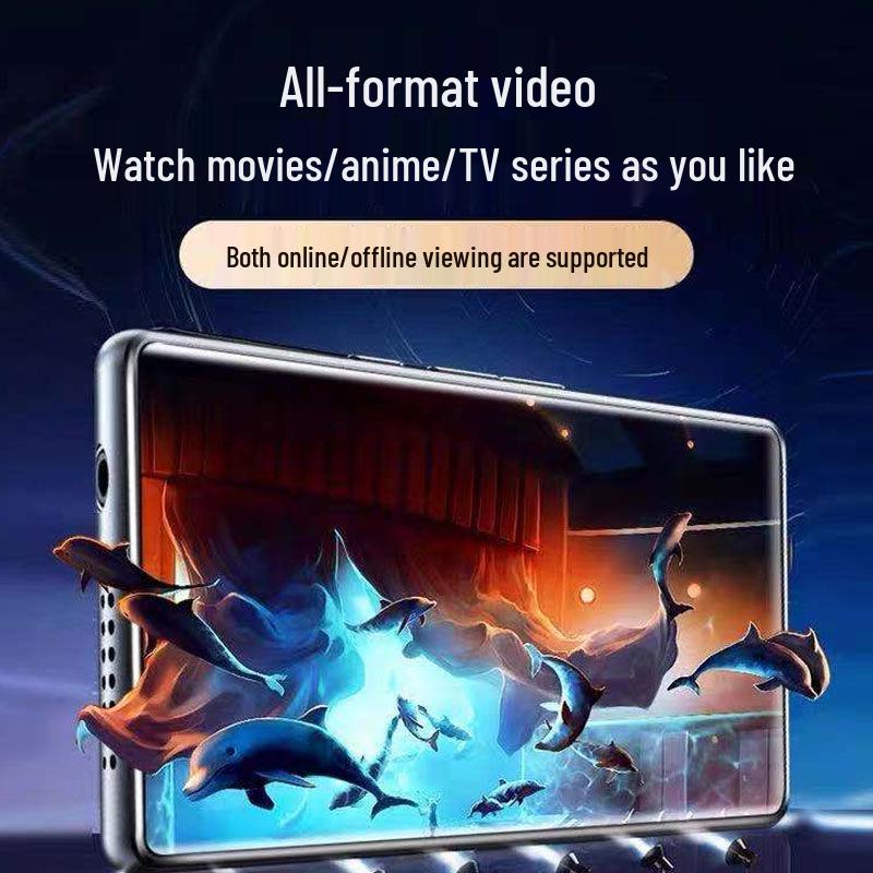 Player MP5 Ultra-Subțire cu Ecran Complet, WiFi și Bluetooth - Versiune Portabilă Compactă pentru Studenți