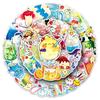 50 Adorable Summer Ice Cream & Fruit Juice Waterproof Stickers for Milk Tea Cups