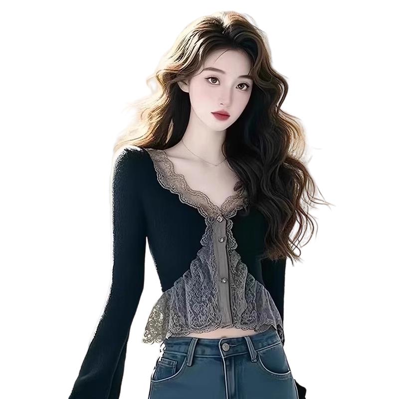 La Chapelle 2026 Women s Patchwork Long Sleeve T-shirt M