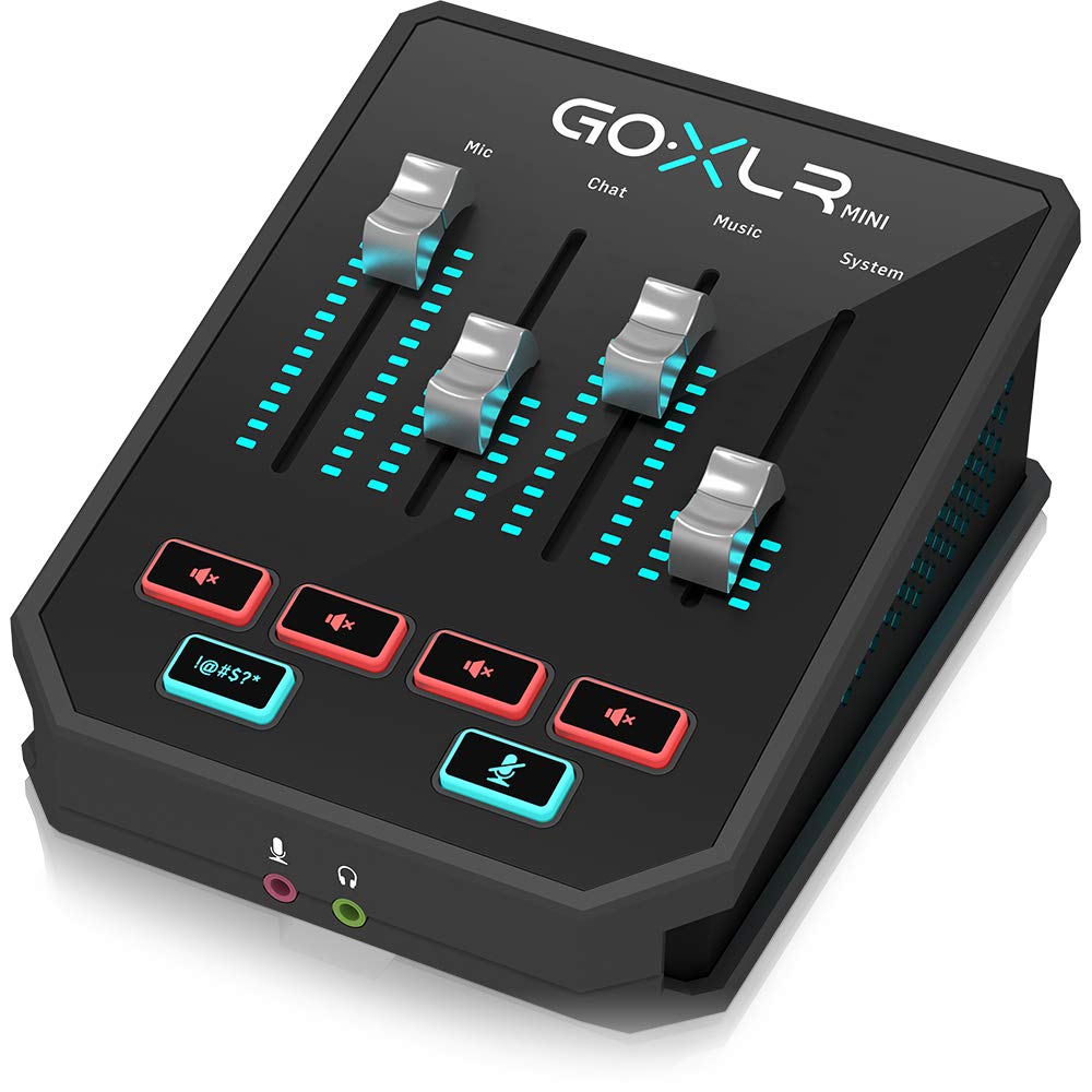 TC HELICON MIDAS preamplifier online distribution mixer USB audio interface GO XLR MINI & []