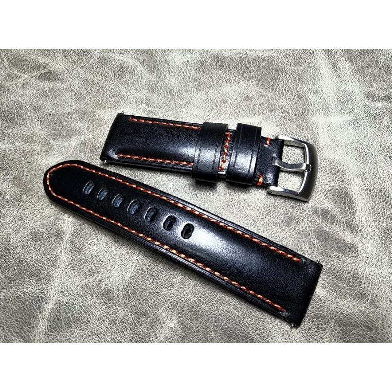 Ремешок для часов из толстой коровьей кожи 20 21 22 мм — фото 8