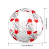 1PC AFC Ajax Poster Size 5 Soccer Ball PrahaIndoor Soccer Ball Colorful All Ages Machine Stitched PVC Competition Ready Durable High-Bounce
