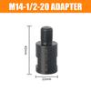 1ks Adaptér úhlové brusky Závitový konvertor M10 M14 5/8-11 Adaptér konvertoru pro brusku Upravené příslušenství elektrického nářadí