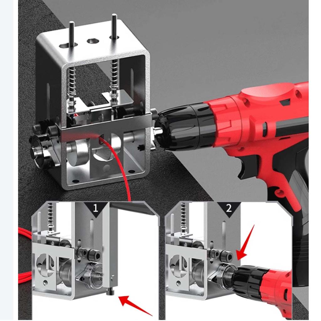 1.5-21mm Manual Electric Wire Stripping Machine, Small Waste Copper Cable Peeling Stripper