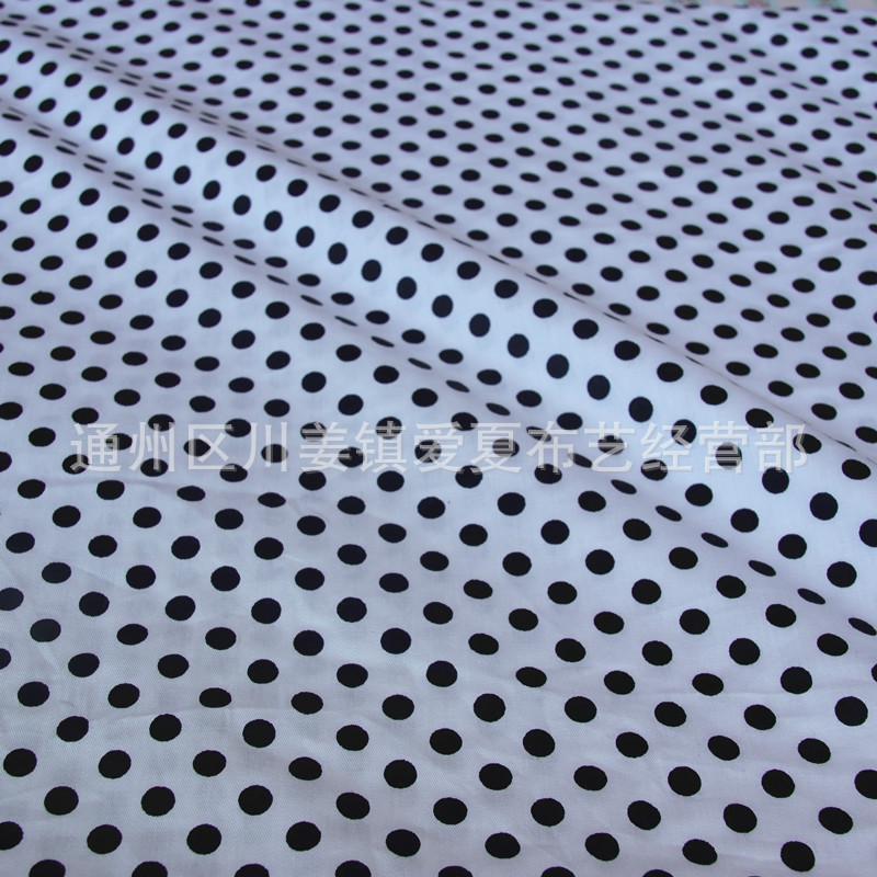 Polka Dot Twill Cartoon Cotton Bedding Fabric