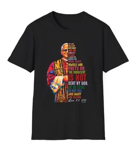 You Cannot Follow Both Christ Shirt, Anti Kings Protest Tee L