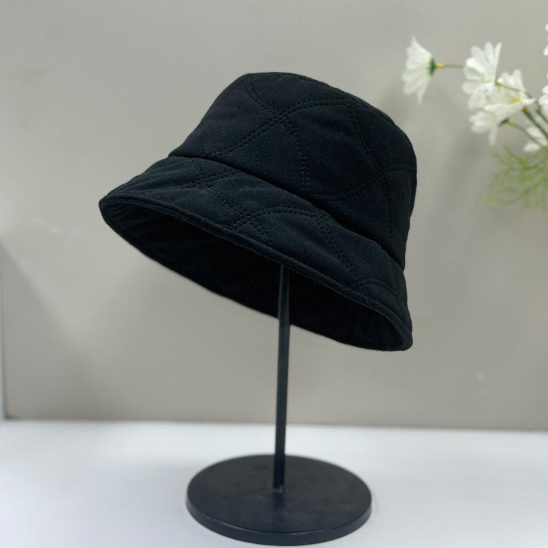 

Осенне-зимняя шляпа женская новая однотонная шляпа-ведро весенне-осенняя простая для лица маленькая шляпа-ведро универсальная шляпа-панама