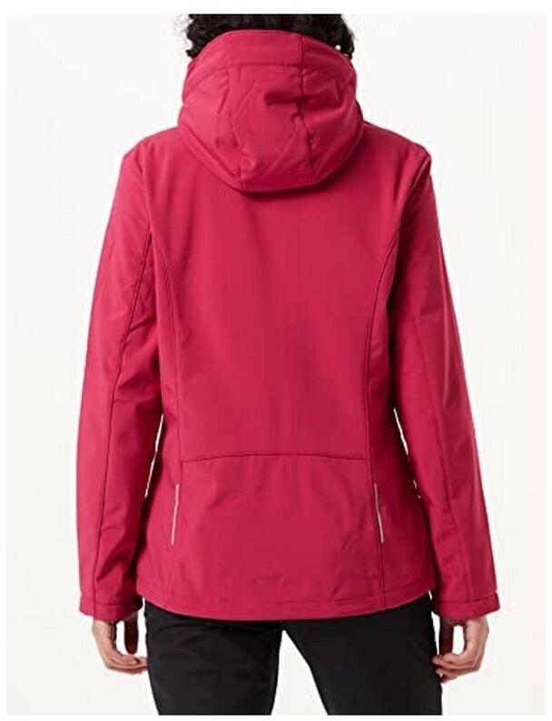 CMP Softshell Jacket Zip Hood Women (39A5006) Sangria