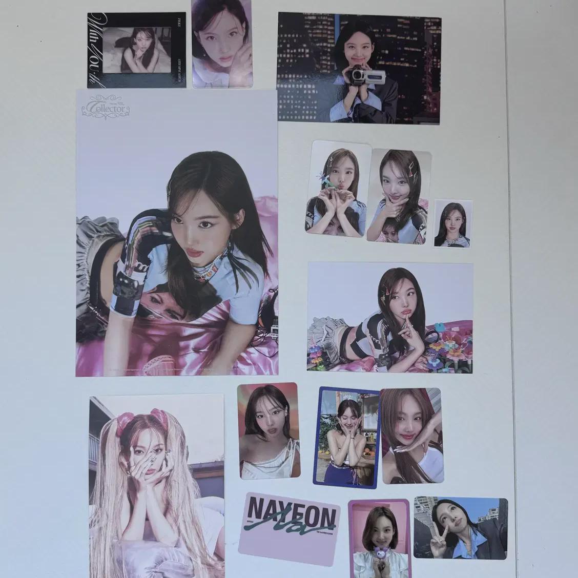 

Twice Na Yeon Poca Poster Postcard Album Bonus Season Greeting Sig Award