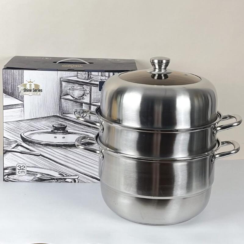 

304 Stainless Steel Multi-Layer Steamer Pot