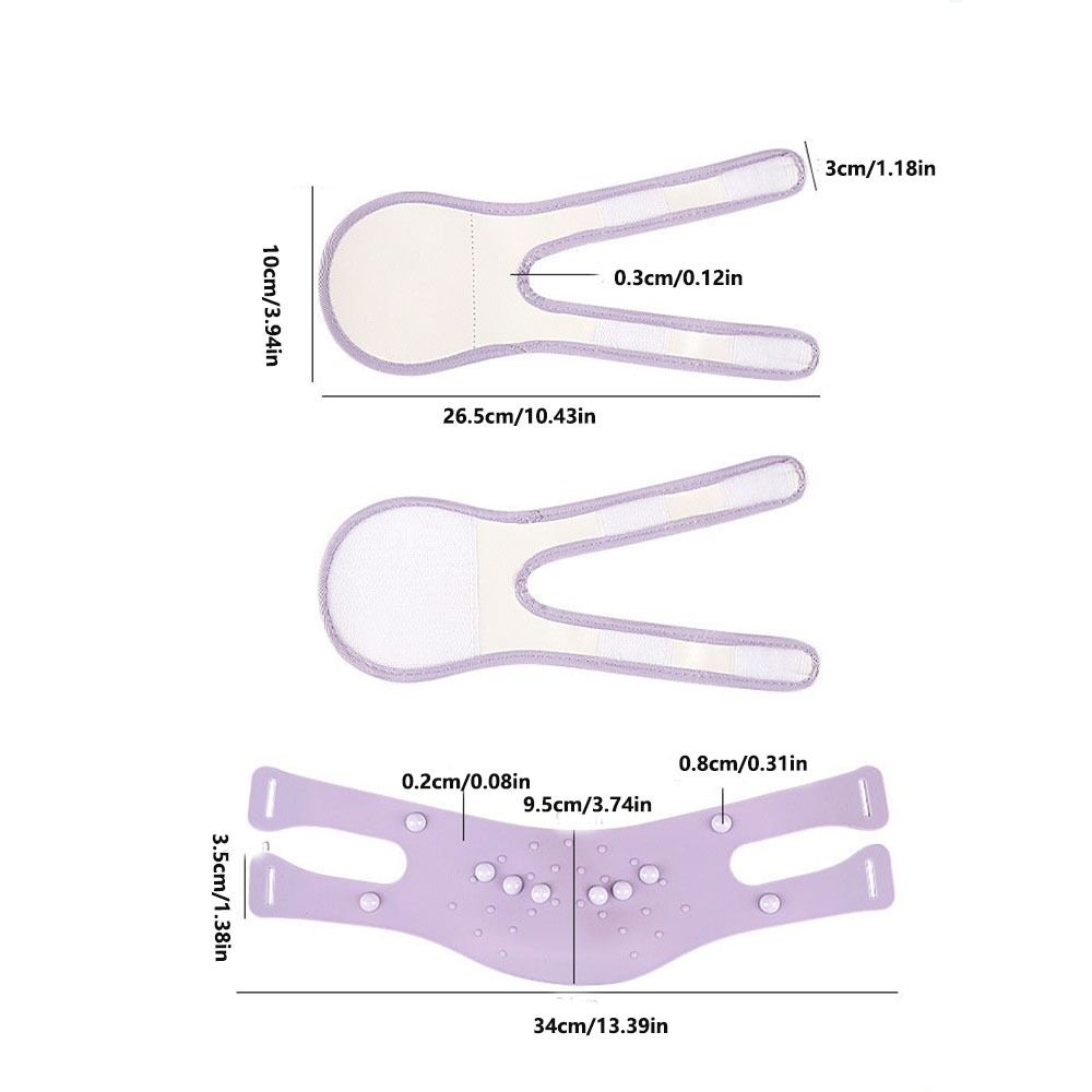 V Shaped Face Strap Reusable V Line Face Shaper Tighting Chin Cheek Lifting Belt  Jawline Shaping