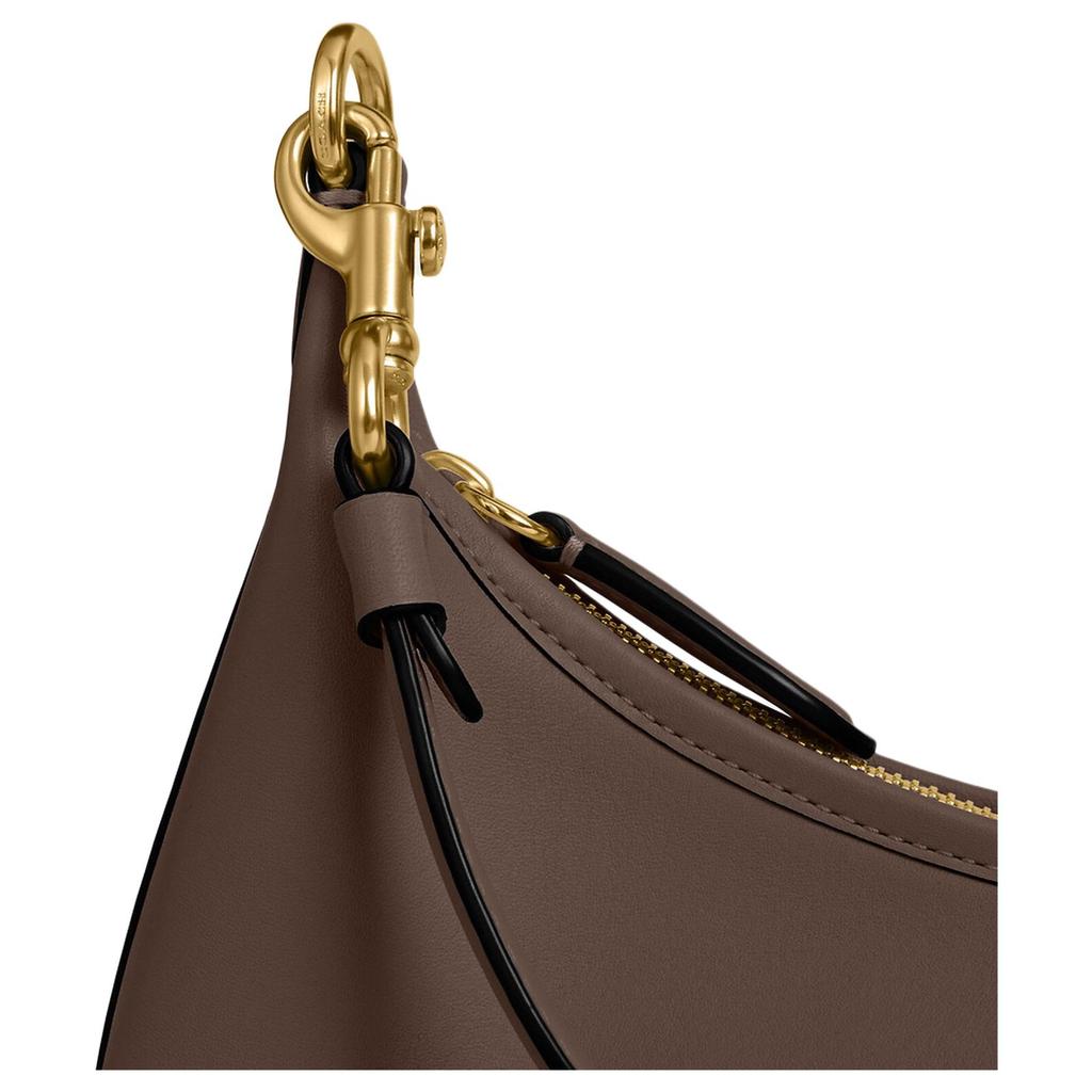 Coach Juliet 30 Removable Shoulder Strap Handle Tanned Leather Crossbody Shoulder Tote Bag Large Women bags Dark-Stone CR981-B4CBD
