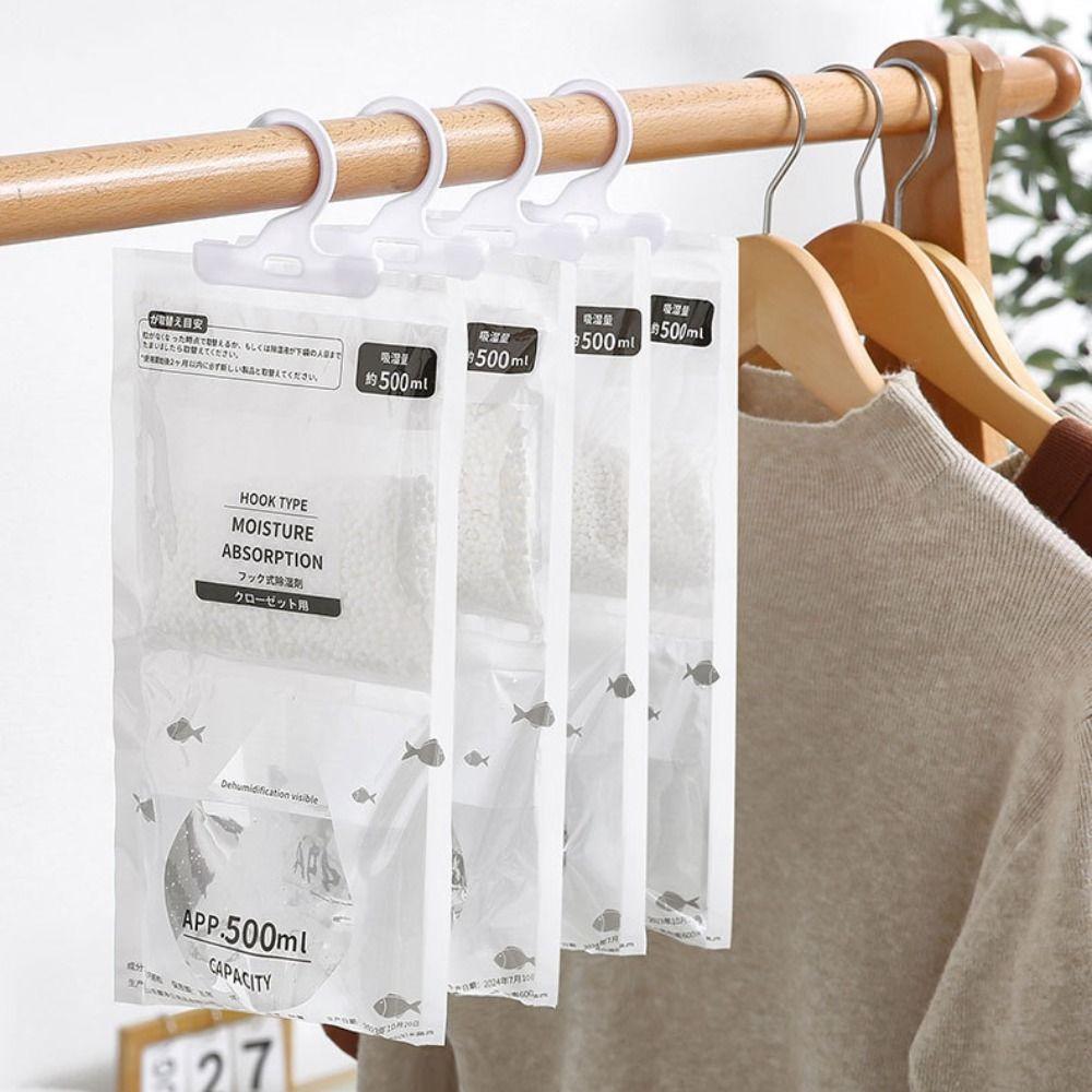 Household Moisture Absorber Odor Reducing Dehumidification Bag Practical Moisture Absorption Bag