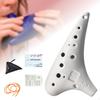 12 Hole Ocarina Alto C Tuning Collectible Handheld Utility Portable Musical Instrument with