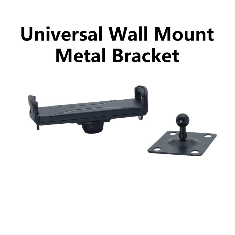 Tablet Wall Mount Bracket Black Adjustable for 5.31-11.22inch Tablet and Smartphones Home Classroom Extension Bracket
