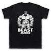 Beast Mode Bodybuilding Slogan Gym Workout Muscle Mens And Womens T-Shirt