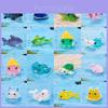 Adorable Resin Cartoon Ocean Animal Figures Perfect For Kids Sea Creature Collection