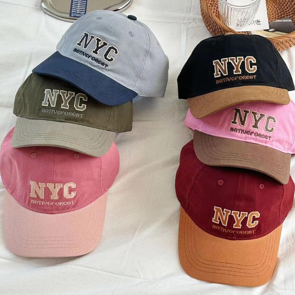 Letter Sun Protection Hat Adjustable Peaked Cap New Baseball Caps  Outdoor