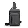Men's Chest Bag Nylon Large Capacity Shoulder Crossbody Bag