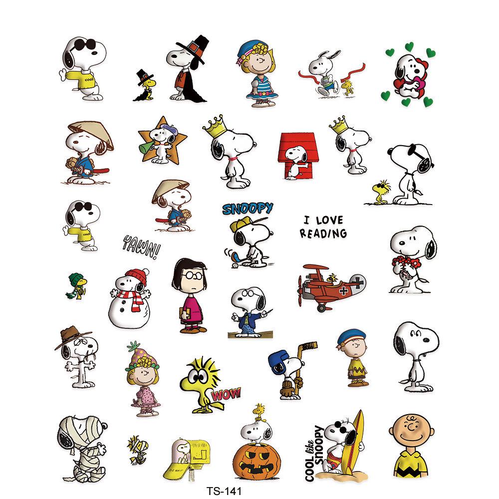 Japanese Style 5D Cute Dog Nail Art Stickers - Tough, Thin, and Adorable Decorations