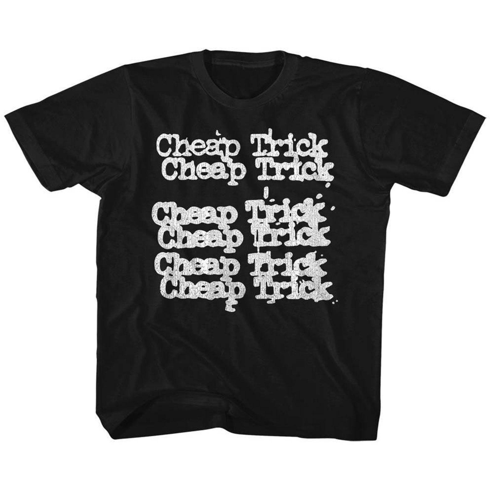 Cheap Trick Stacked Logo Black Children s T-Shirt S