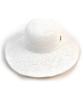 Summer White Round Panama Hat