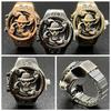 Luffy Franky Robin Pirate Japan Cartoon Animation Kid Finger Ring Watch Quartz Straw Hat Jewelry Gift Adjustable Silver Bronze Copper