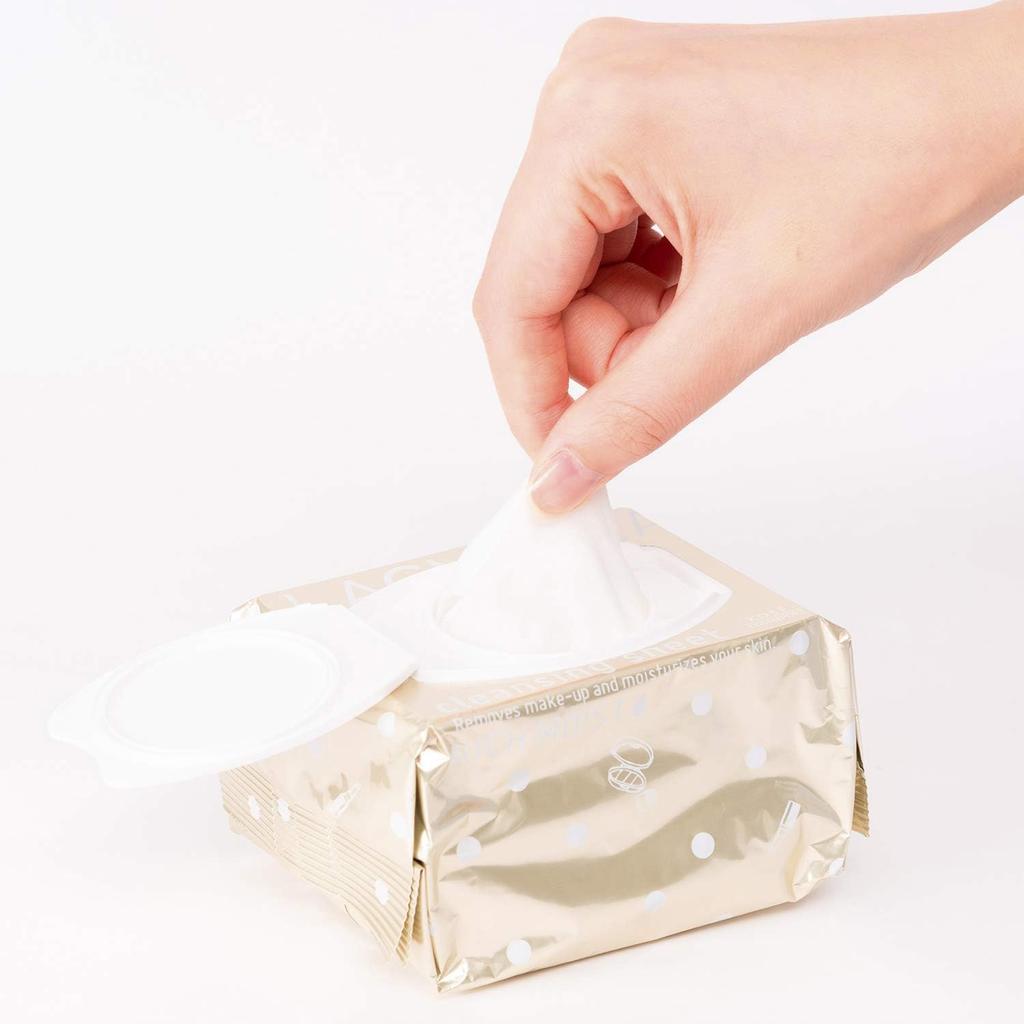 Softymo KOSE Lachesca Cleansing Rich 50 Sheets of with Bonus Cleansing Sheets for Pore Cleansing Sheets, Moist, (Set 2) Included,