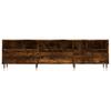 TV Cabinet, Smoked Oak, 150X30X44.5 Cm