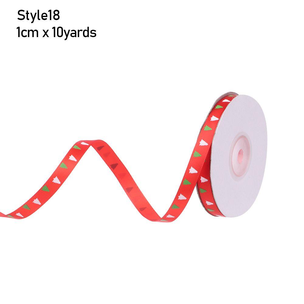 Decor Hair Bows DIY Printed Grosgrain Ribbons Wedding Decoration Christmas Ribbon Gift Wrapping