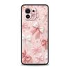 Pink Heart Bow Phone Case Cover for Xiaomi Mi 15 14 13 12 11 Ultra 14T 13T 12T 11T 10T Pro Lite 5G Shockproof Soft TPU Capas Bag