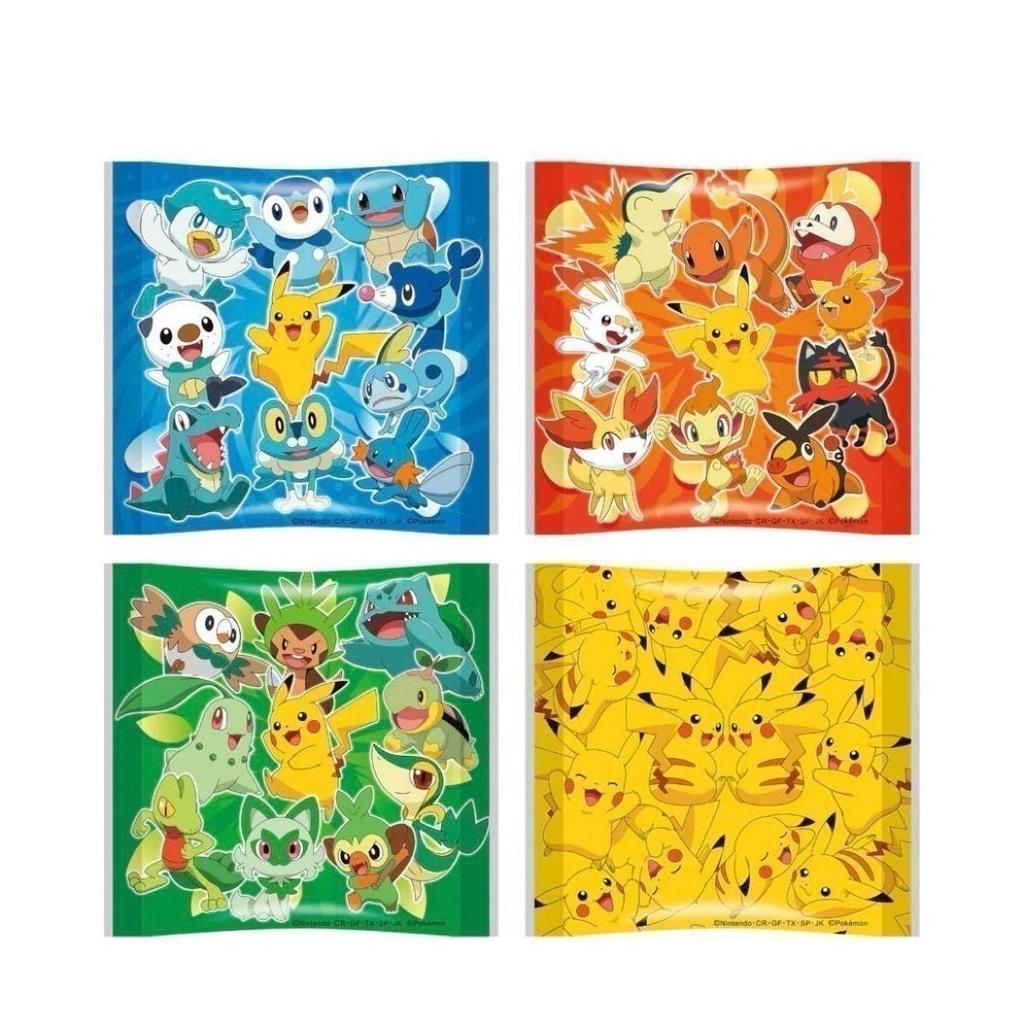 4 Tirol Chocolate Monster Pikachu Strawberry Milk Biscuits A [Sale! pieces] Pokémon Box Ball, Chocolate,