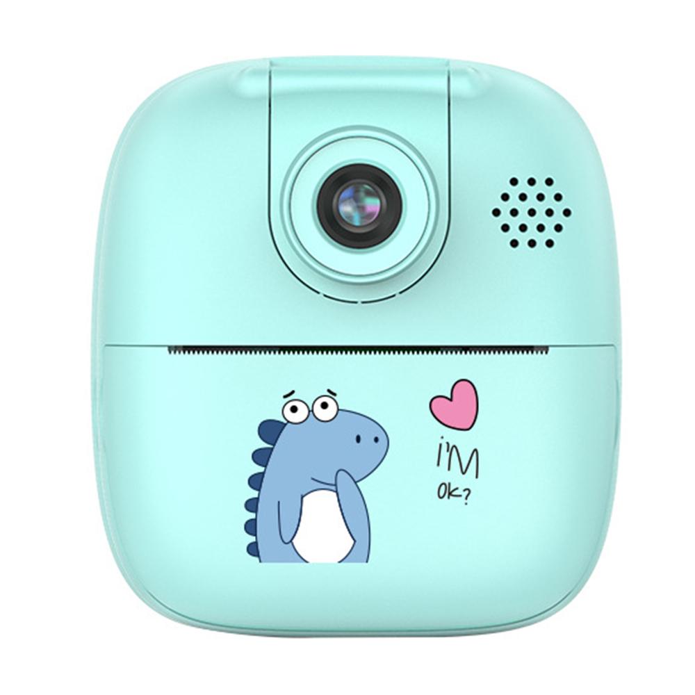

A19 Kids Instant Print Camera 24MP Zero Ink Kids Digital Camera Child Selfie Camera Toy Blue