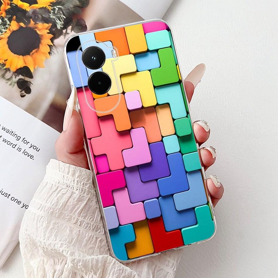 For Xiaomi Poco M7 Plus PocoM7 4G Cool Dragon Tiger Painted Phone Case For POCO M7 4G M7Plus Soft Silicone TPU Cases