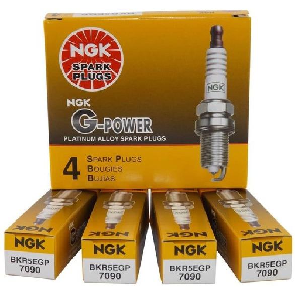7090 BKR5EGP G-Power Platinum Spark Plugs Set Of 4 Pcs
