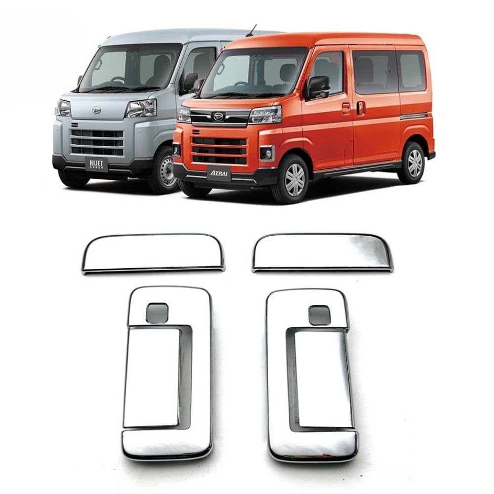 Chrome Plated Door Handle Covers for Atrai S700V and Set of 2 one+lifestyle S710V,
